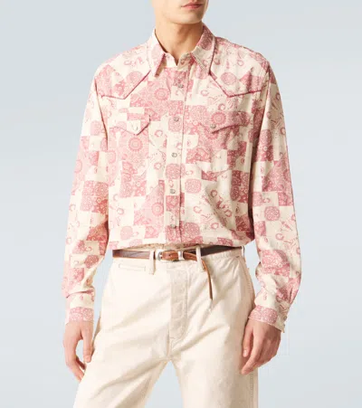 Rrl Paisley-print Cotton Shirt In Multi