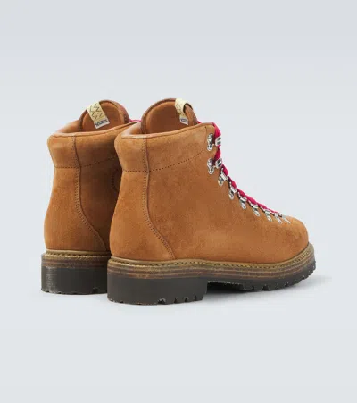 Visvim Whymper Suede Ankle Boots In Multi