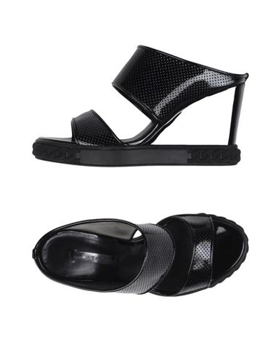 Casadei Sandals In Black