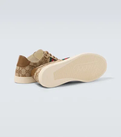 Gucci Stretch Gg Canvas Low-top Sneakers In Multi
