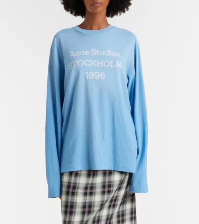Acne Studios Oversized Cotton-blend T-shirt In Multi