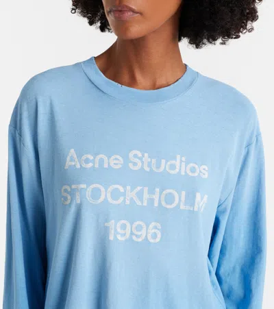 Acne Studios Oversized Cotton-blend T-shirt In Multi