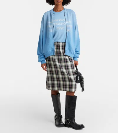 Acne Studios Oversized Cotton-blend T-shirt In Multi