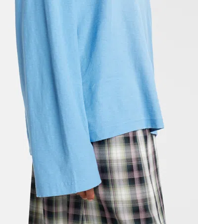 Acne Studios Oversized Cotton-blend T-shirt In Multi