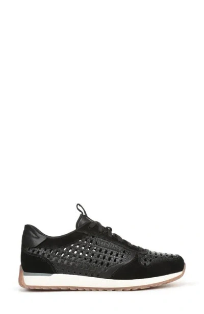 Vionic Monarch Woven Sneaker In Black