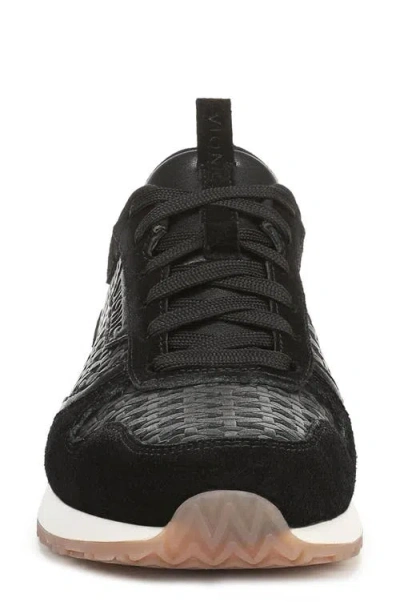 Vionic Monarch Woven Sneaker In Black