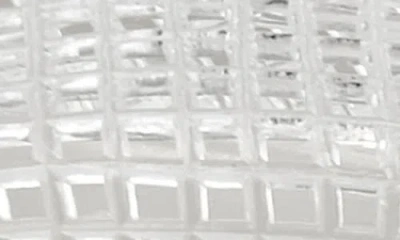 Ancient Greek Sandals Mesh Ballerina Flats Transparent Rubber Design In Transparent