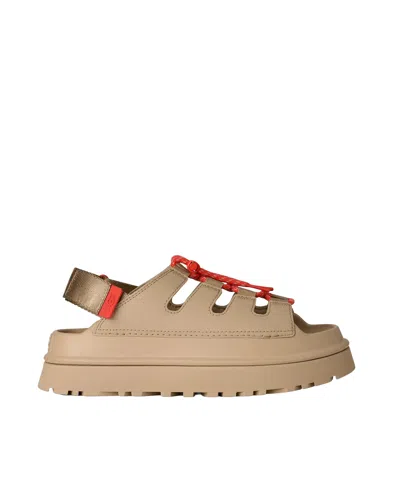 Ugg Goldenglow Toggle Mustard Seed Sandal In Neutral