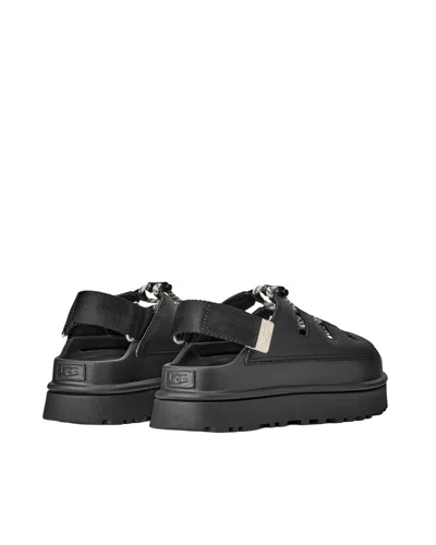 Ugg Goldenglow Toggle Sandals In Black