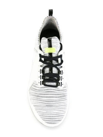 Shop Kenzo Panelled Sneakers