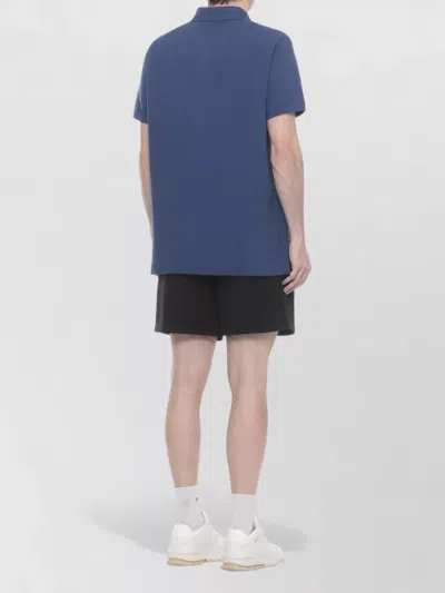 Canada Goose Beckley Polo Shirt Short Sleeve Collar In Blue