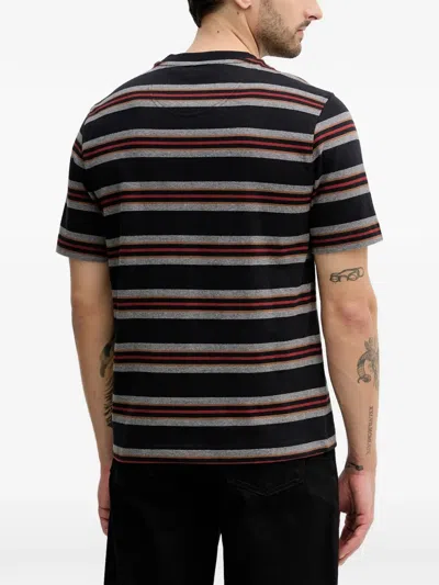 Barbour Sandwick Striped T-shirt In Multi