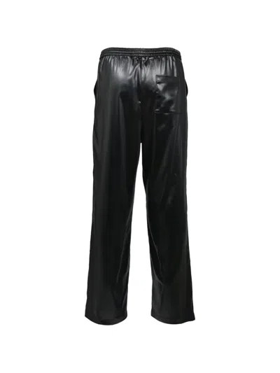 Breath Script Logo Track Pants In Black
