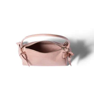 Miu Miu Shiny Leather Pouch In Pattern