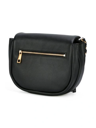 Shop Marc Jacobs Kiki Saddle Bag In Black