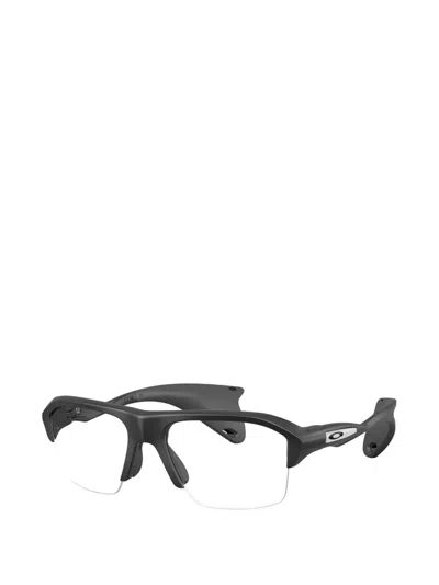 Oakley 60mm Rectangle Optical Glasses In Black
