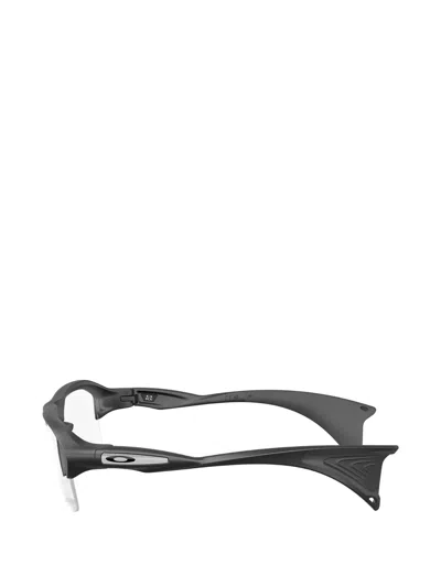 Oakley 60mm Rectangle Optical Glasses In Black