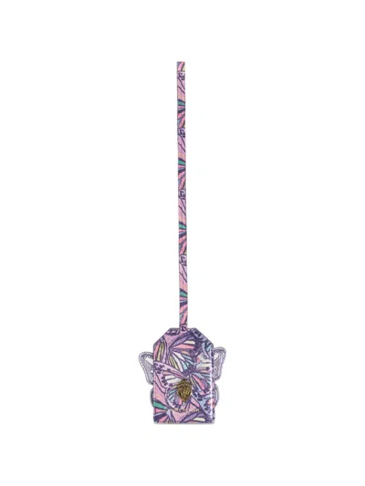 Kurt Geiger Butterfly-patch Lanyard In Pattern