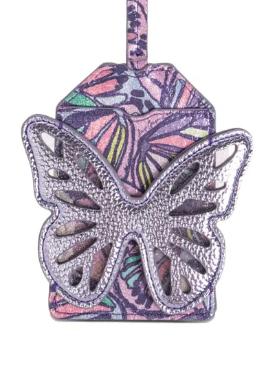 Kurt Geiger Butterfly-patch Lanyard In Pattern