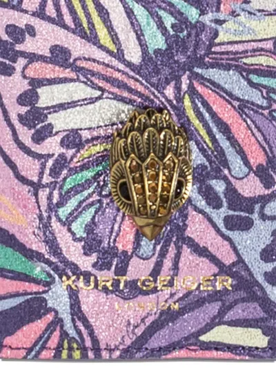 Kurt Geiger Butterfly-patch Lanyard In Pattern