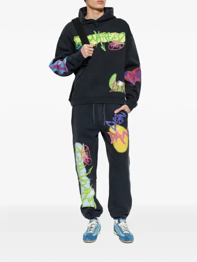 Dsquared2 Long-sleeved Sweatshirt In Black