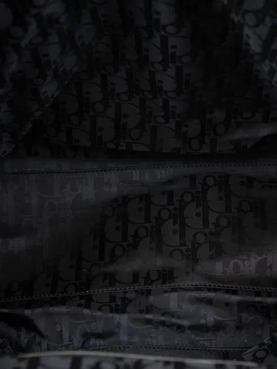 Pre-owned Dior 2019 Oblique Canvas Essential Backpack In Blue