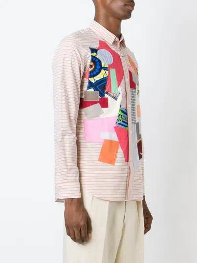 Junya Watanabe Patchwork Shirt In Multi