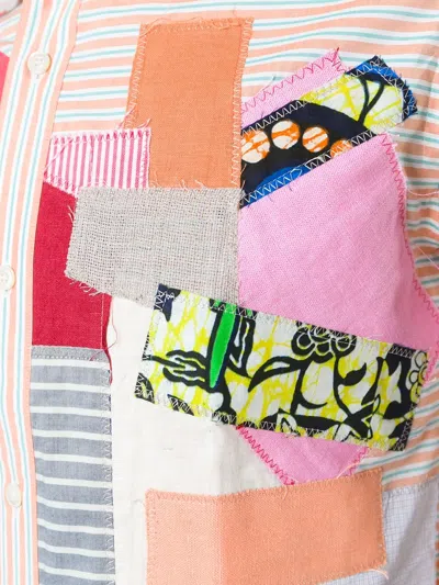 Junya Watanabe Patchwork Shirt In Multi