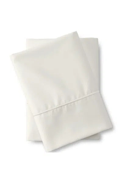 Lands' End 400 Thread Count Premium Supima Cotton No Iron Pillow Cases In White