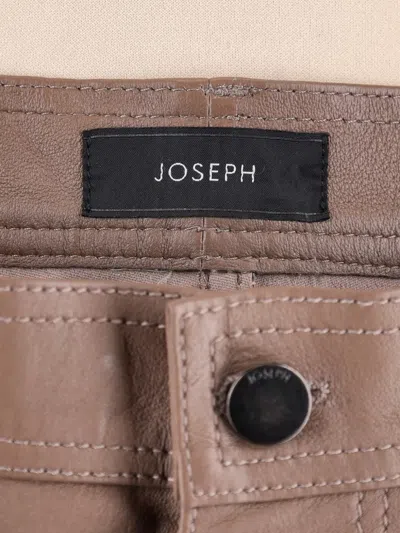 Pre-owned Joseph Button-fly Trousers In Neutral