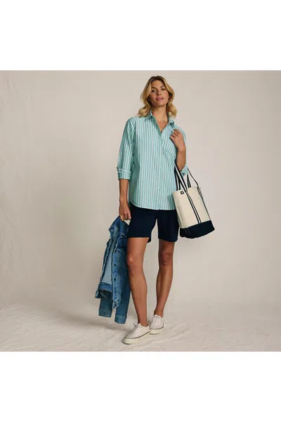 Lands' End Oxford Shirt In Green