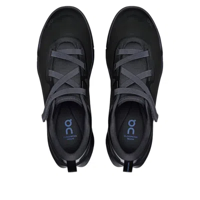 On Cloudnova Mo Sneaker In Black
