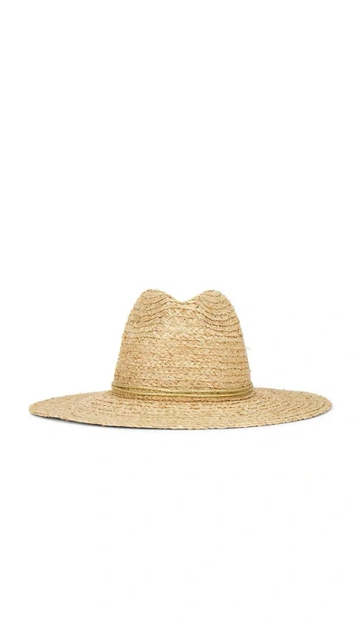 Hat Attack Raffia Braid Continental Fedora Hat