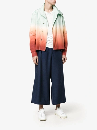 Shop Jw Anderson Standing Collar Buttoned Jacket