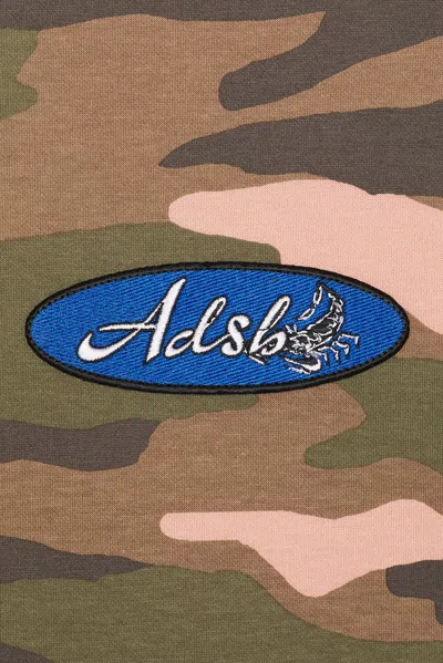 Andersson Bell Essential Camouflage Ringer T-shirt In Multi