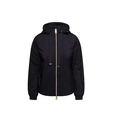 Herno Drawstring-fastening Jacket In Black