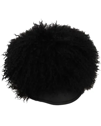 Dolce & Gabbana Leather Hat In Brown