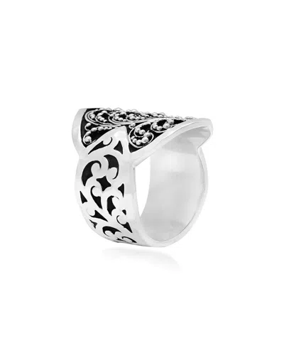 Lois Hill Silver Ring In Metallic