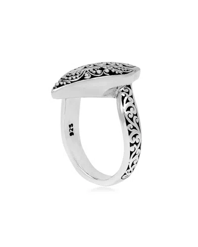 Lois Hill Silver Ring In Metallic