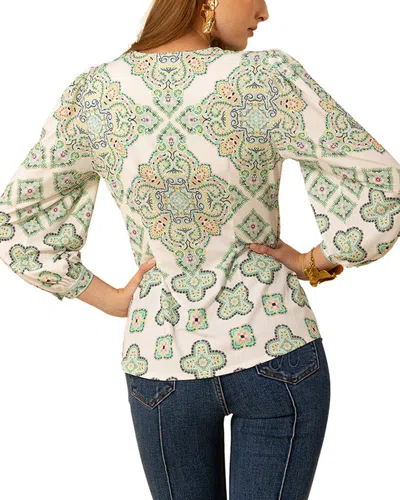 Hale Bob Kataleya Blouse In Multi