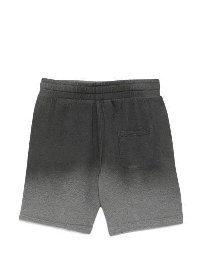 Moschino Gradient-effect Shorts In Gray