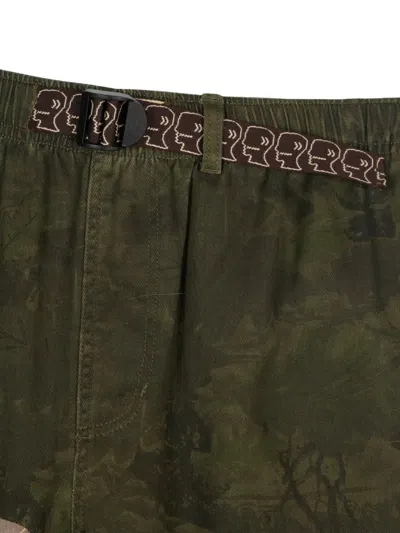 Brain Dead Patchwork Climber Trousers In Green