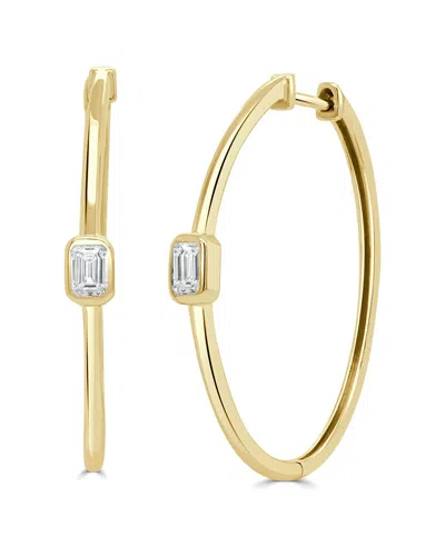 Sabrina Designs 14k 0.59 Ct. Tw. Diamond Hoops In Gold