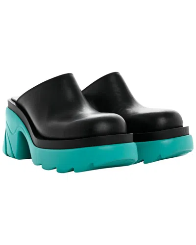 Bottega Veneta Flash Platform Mules In Black