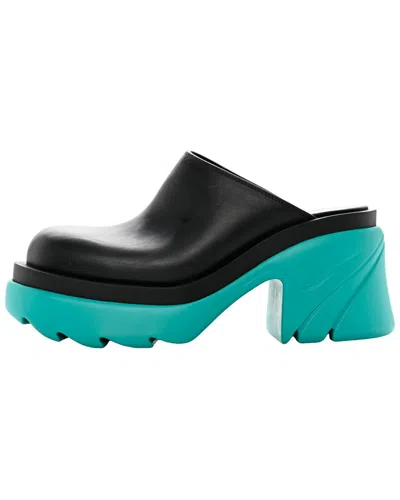 Bottega Veneta Flash Platform Mules In Black