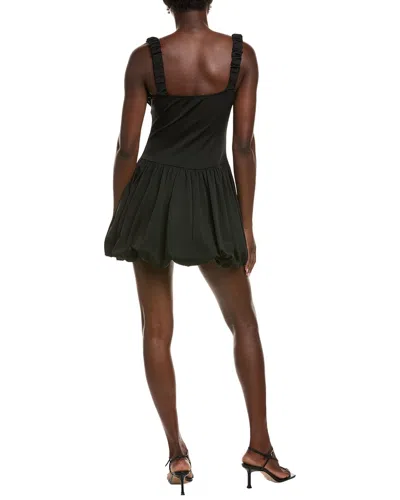 Ipponelli Gathered Corset Mini Dress In Black