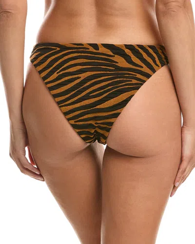 Mara Hoffman Reva Bikini Bottom In Brown