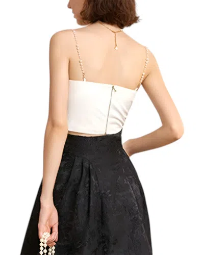 Vera Dolini Esea Top In White