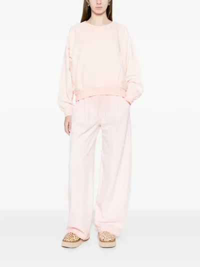 Deha Drawstring Track Pants In Pink