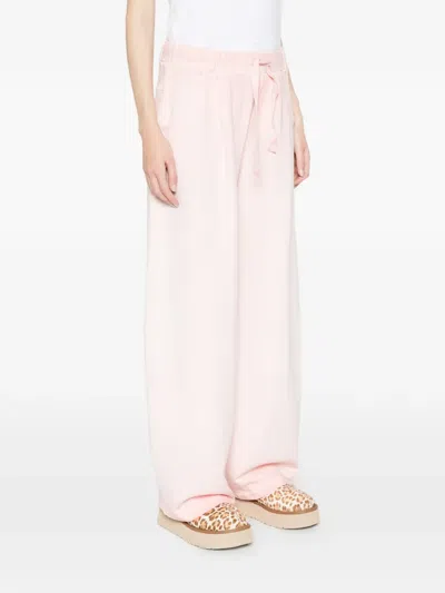 Deha Drawstring Track Pants In Pink
